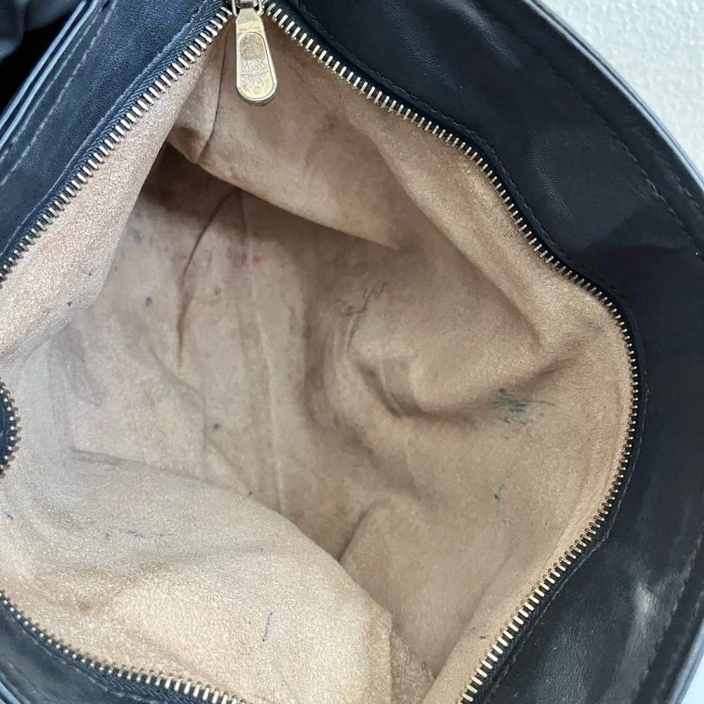 MCM Black Leather Women's Bag - Picture 14 of 14